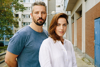 "Die Macht der Kränkung": Murathan Muslu, Antje Traue - © Monafilm/Tivoli Film/Petro Domenigg/Petro Domenigg