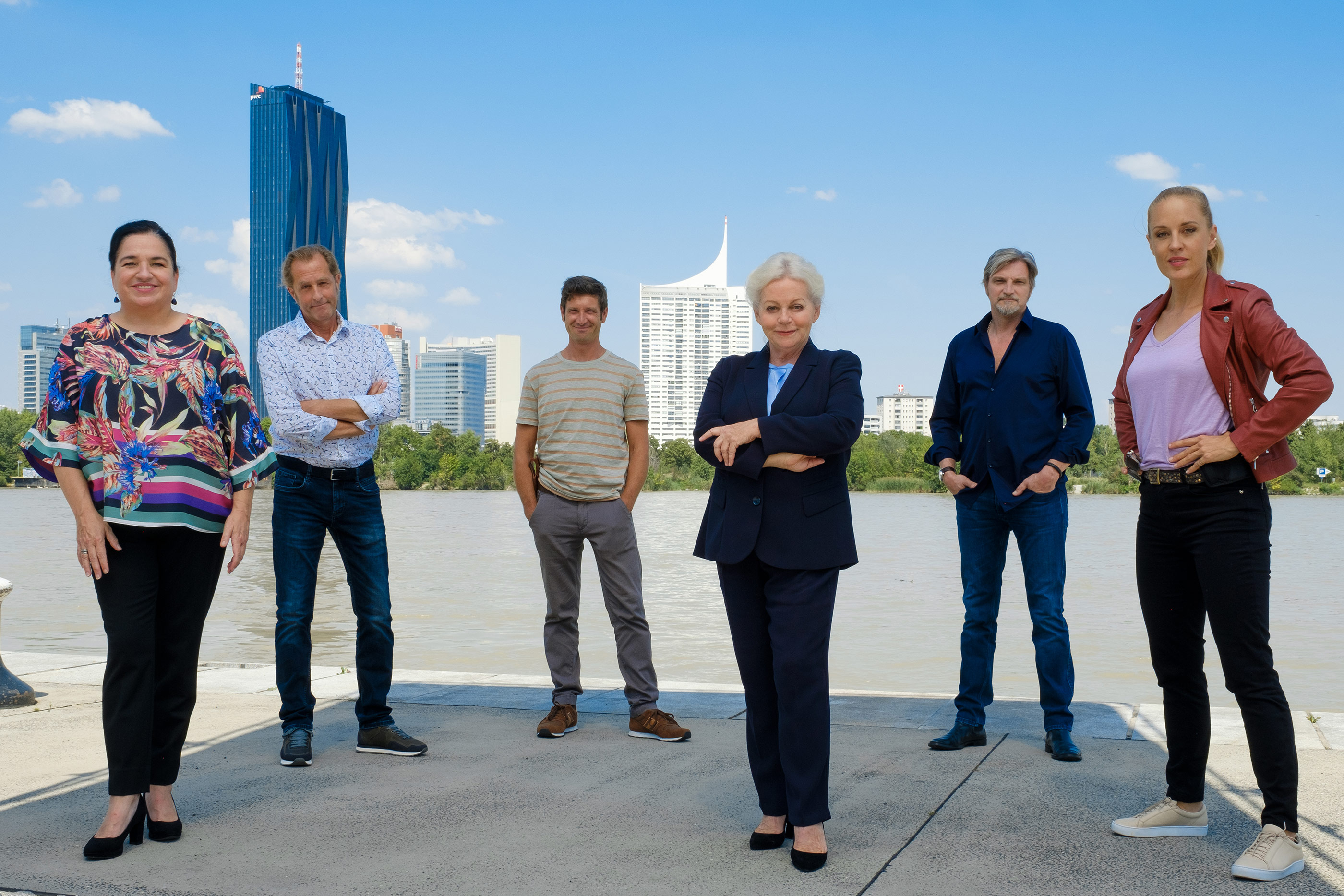 aria Happel, Helmut Bohatsch, Andreas Kiendl, Brigitte Kren, SOKO DONAU/SOKO WIEN 2020 - 16.STAFFEL - © Satel Film/Petro Domenigg